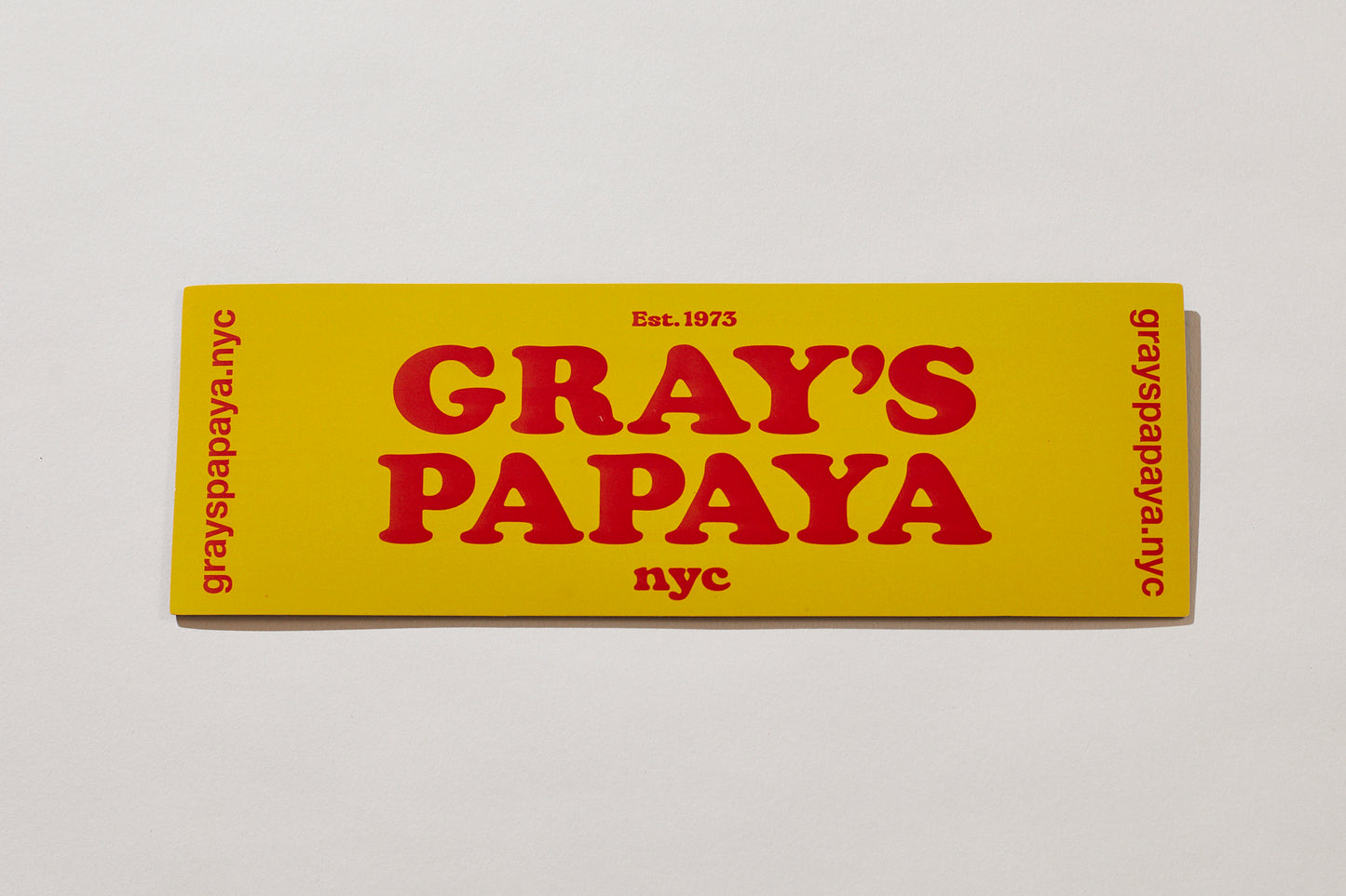 Gray's Magnetic Bumper Sticker