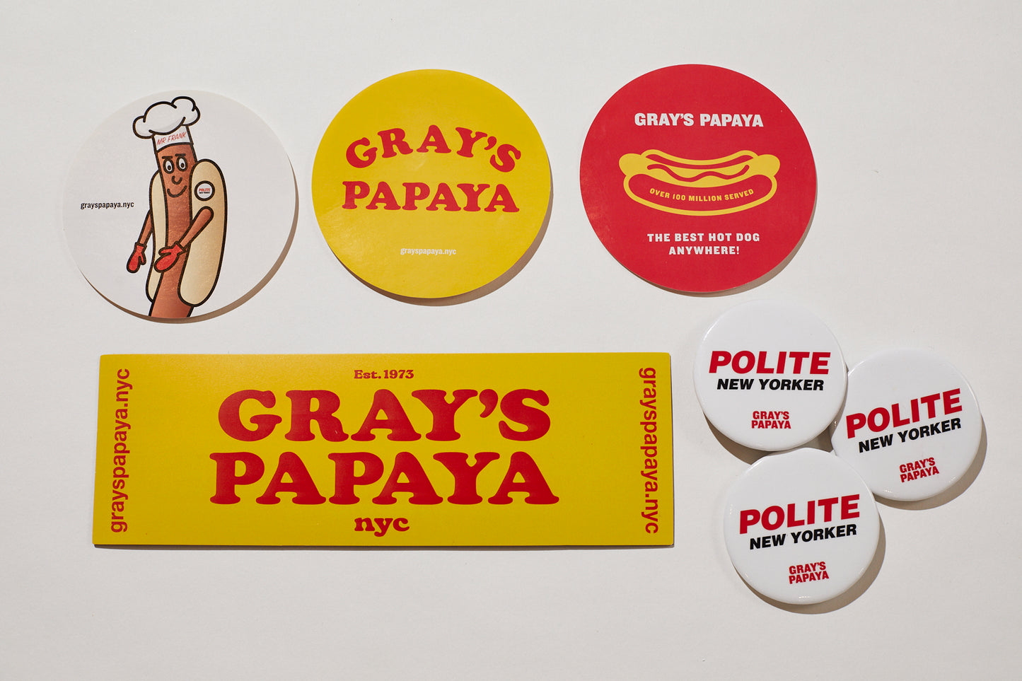 BUNDLE: Magnet, Stickers, and Buttons