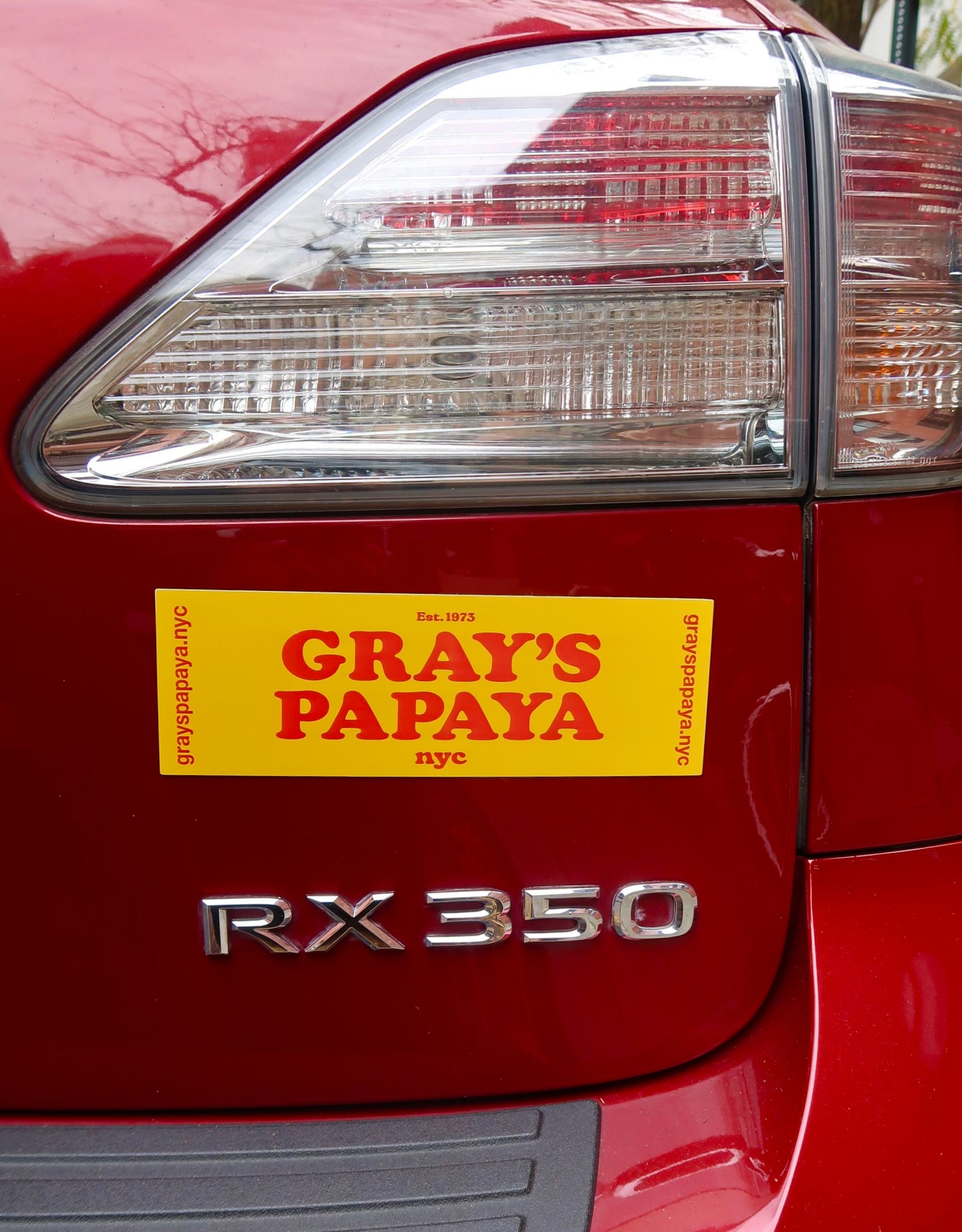 Gray's Magnetic Bumper Sticker