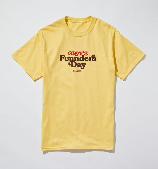 Yellow Founder's Day Shirt