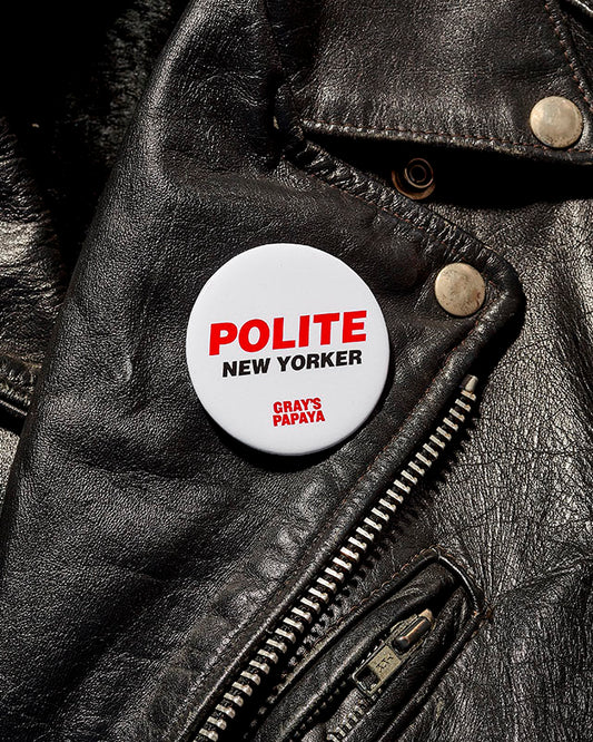 "Polite New Yorker" Button 3-Pack