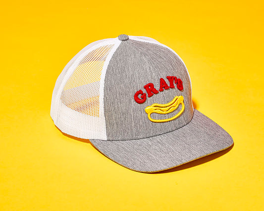 Gray Trucker Hat